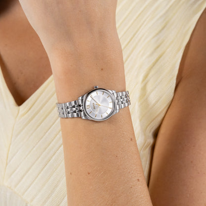 BOSS Graceful Mina 25mm with Steel Bracelet & Silver Dial