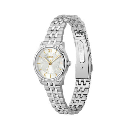 BOSS Graceful Mina 25mm with Steel Bracelet & Silver Dial