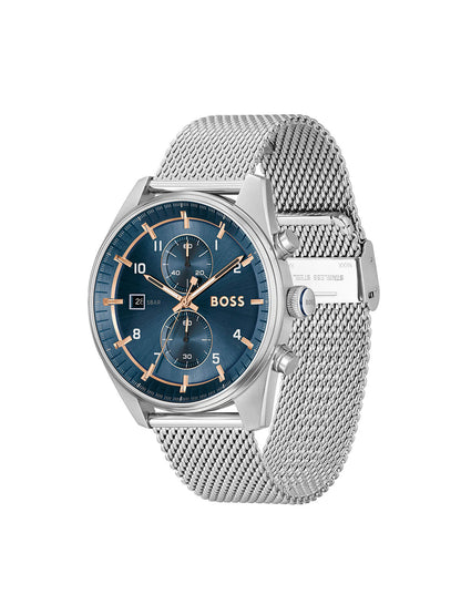 BOSS Skytraveller Mens Chronograph Watch 44mm 1514149
