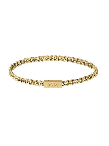 BOSS Chain For Him Bracelet in Gold Plating 1580172M