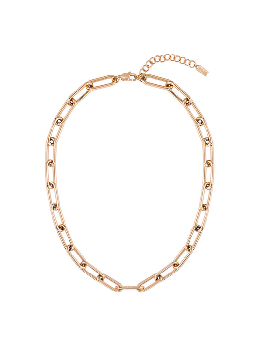 BOSS Tessa Necklace in Rose Gold Plating 1580200