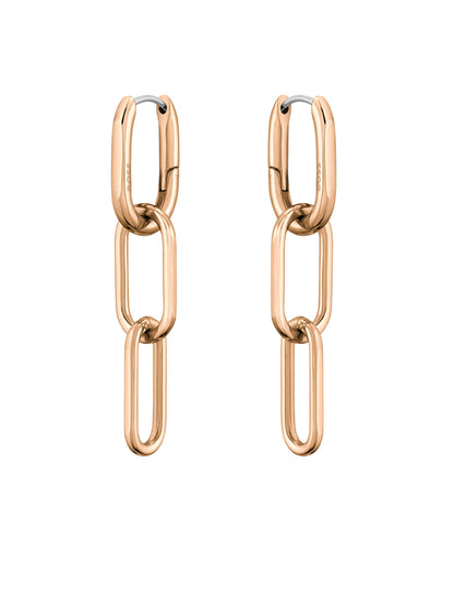 BOSS Tessa Earrings in Rose Gold Plating 1580202