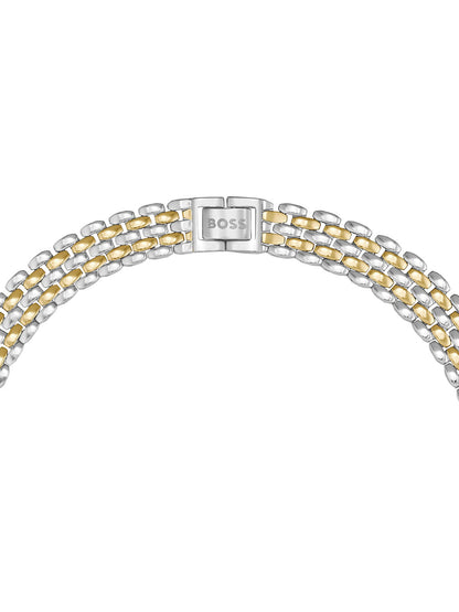 BOSS Isla Necklace in Stainless Steel & Gold Plating 1580548