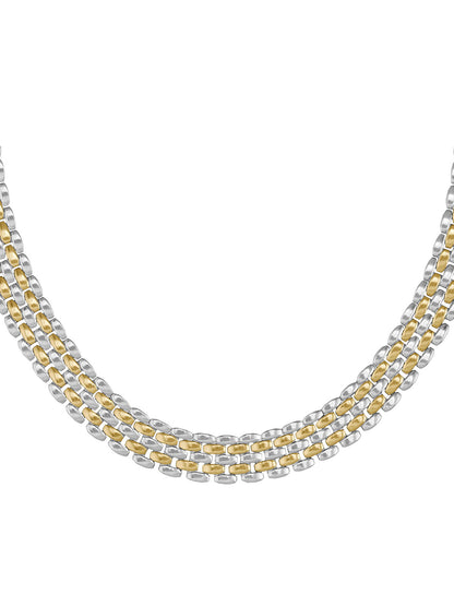 BOSS Isla Necklace in Stainless Steel & Gold Plating 1580548