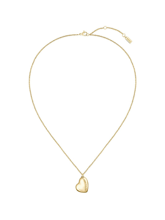 BOSS Honey Heart Necklace in Gold Plating 1580574