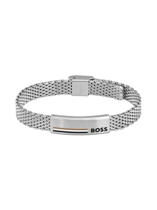 BOSS Alen Mesh Bracelet in Stainless Steel 1580611