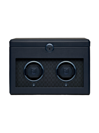 Wolf Earth Double Watch Winder - Midnight Blue *Online Exclusive*