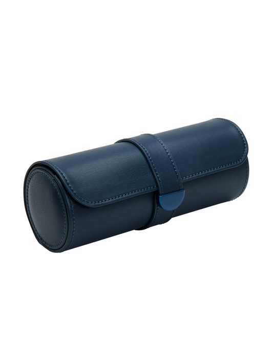 Wolf Earth Triple Watch Roll - Midnight Blue *Online Exclusive*
