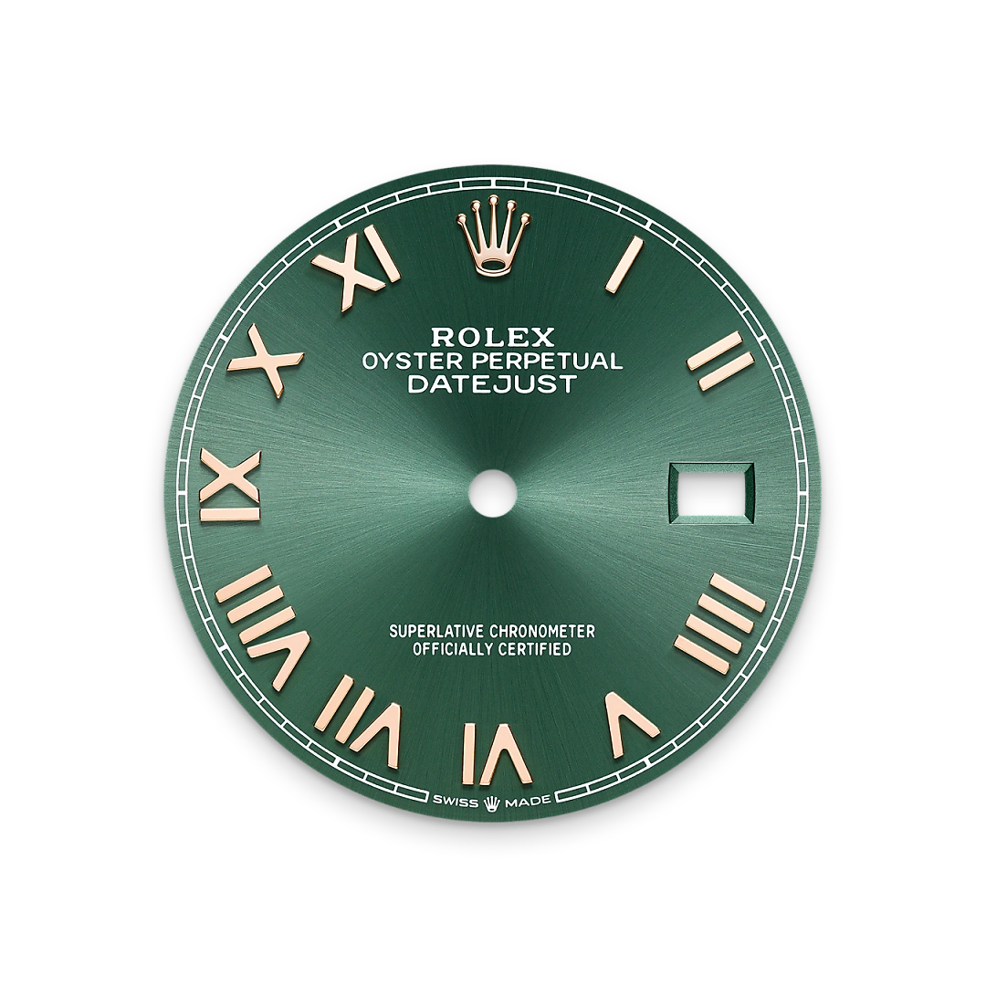 Green dial for Rolex Datejust