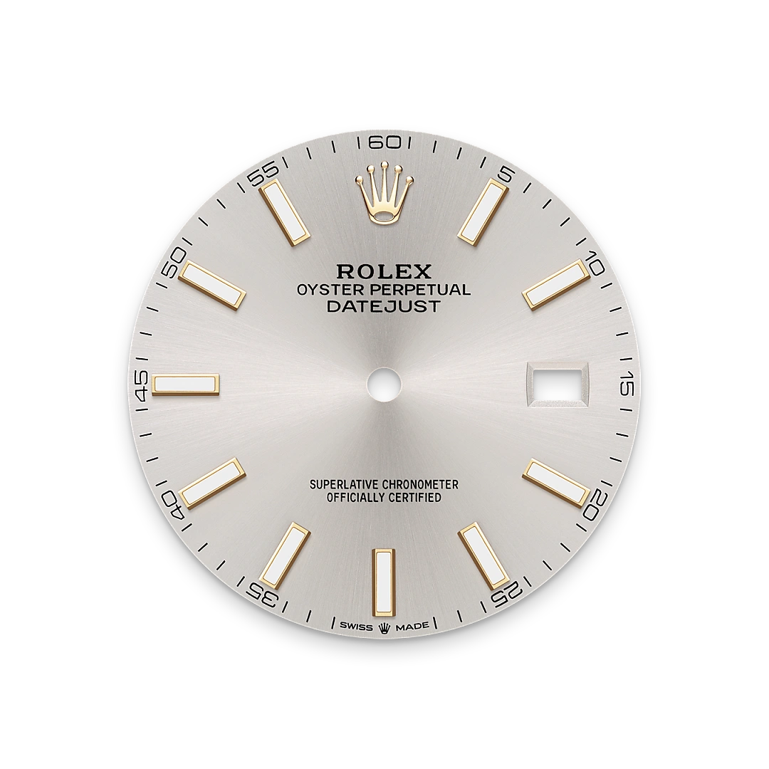 Silver dial for Rolex Datejust