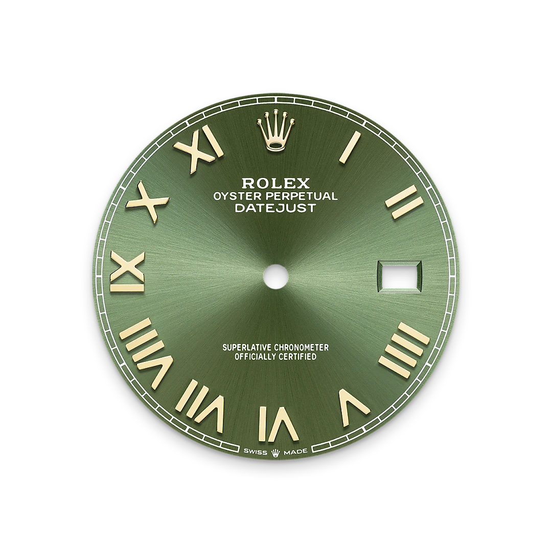 Green dial for Rolex Datejust