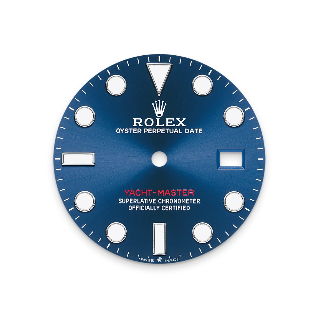 Blue dial for Rolex Yacht-Master