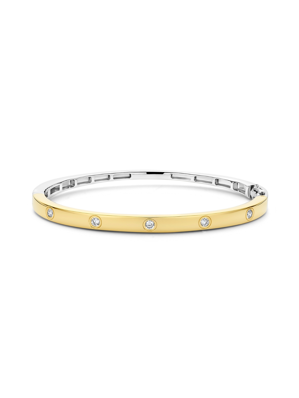 Ti Sento Classic Zirconia Bangle 23089ZY