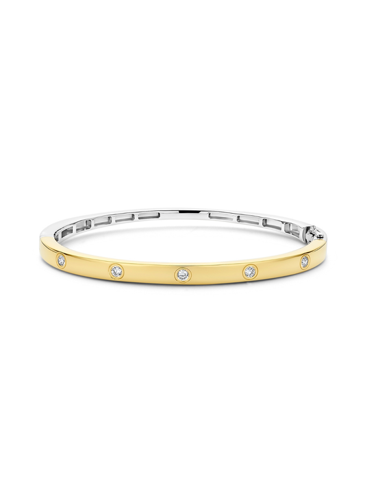 Ti Sento Classic Zirconia Bangle 23089ZY