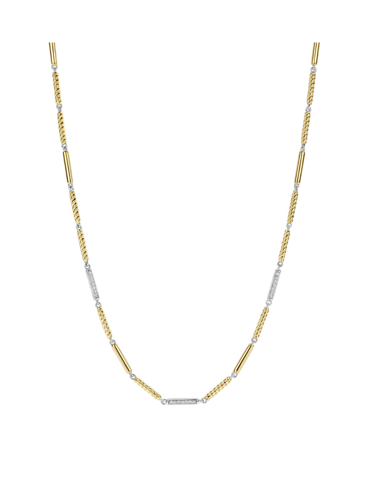 Ti Sento Structure Link Necklace 34088ZY/42