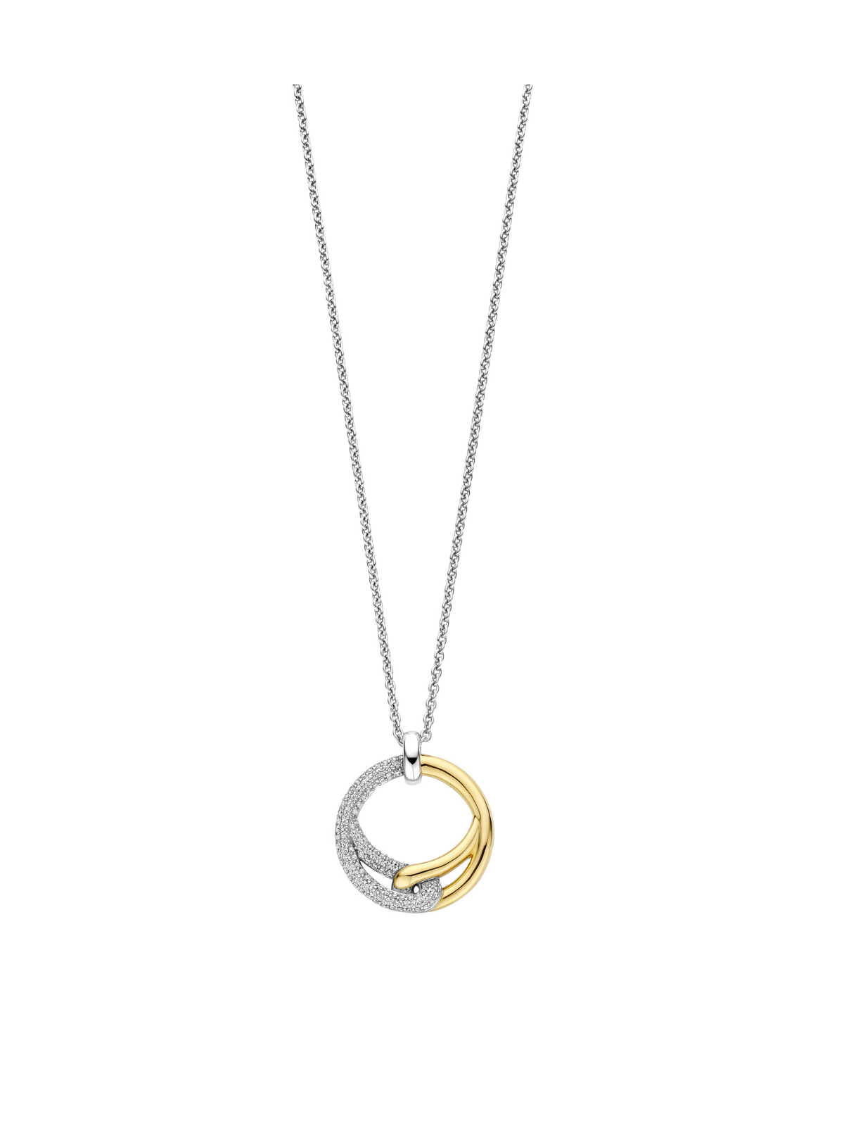 Ti Sento Connected Zirconia Necklace 34107ZY/42