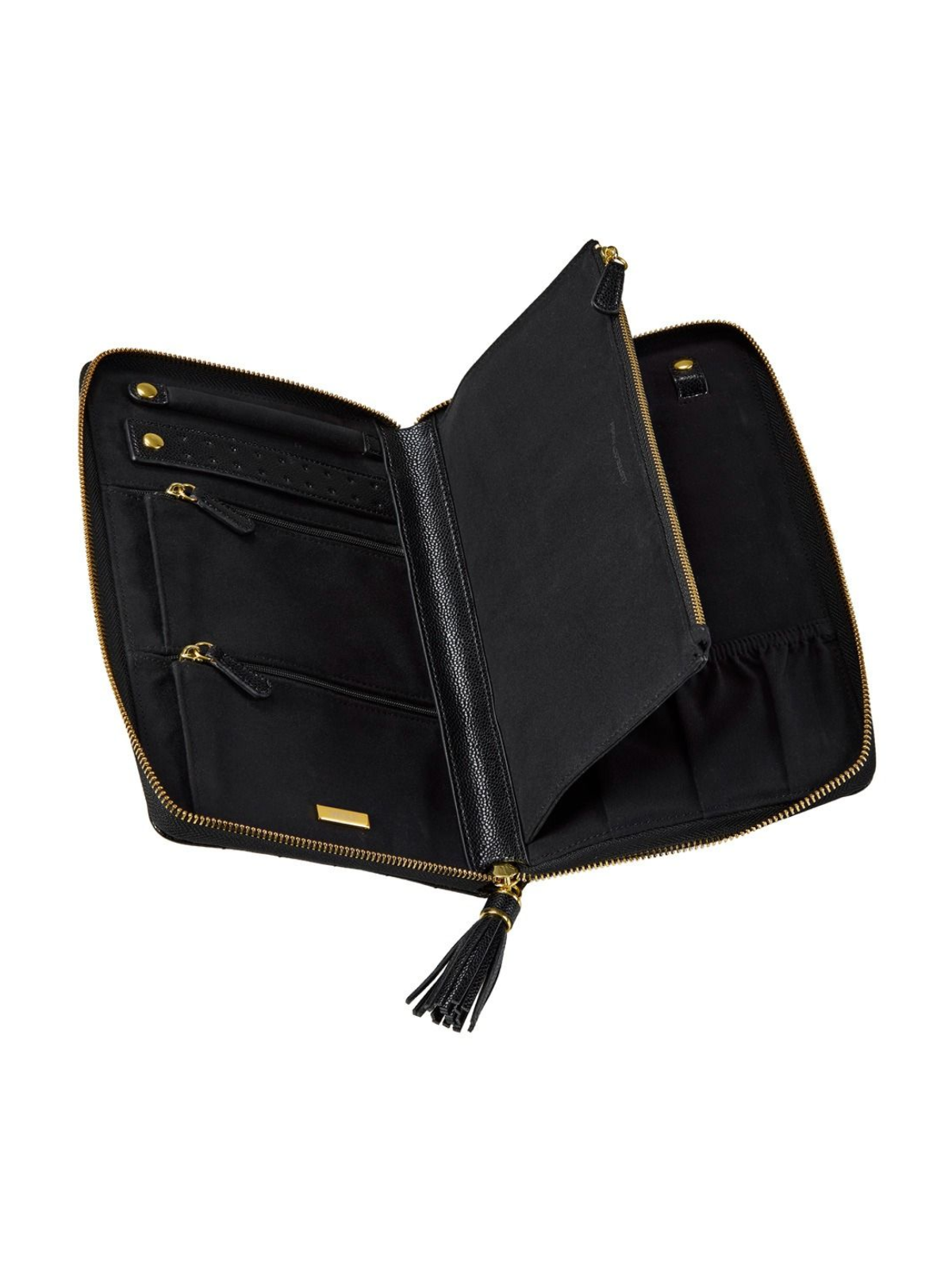 WOLF Lauren Large Jewellery Portfolio - Black