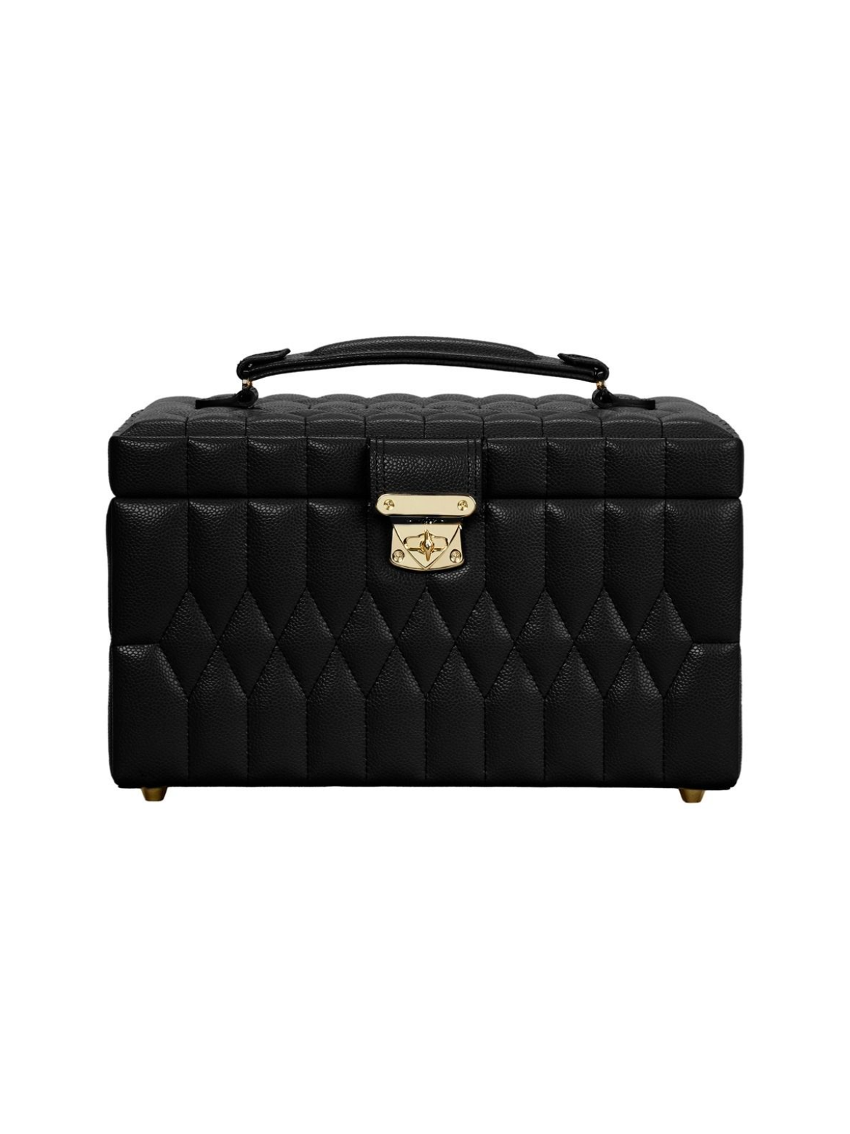 WOLF Lauren Medium Jewellery Box - Black