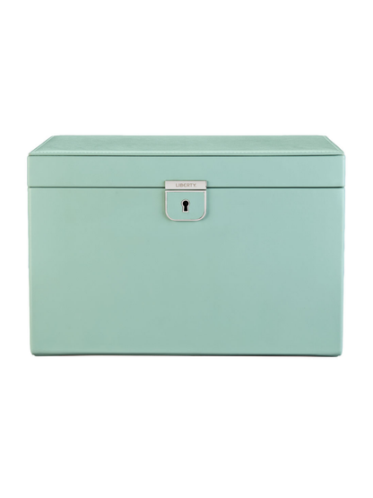 Wolf x Liberty Julia Interior Print Large Jewellery Box - Sage Green *Online Exclusive*