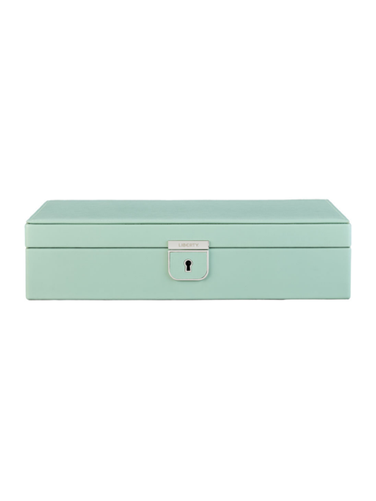 Wolf x Liberty Julia Interior Print Medium Jewellery Box - Sage Green *Online Exclusive*