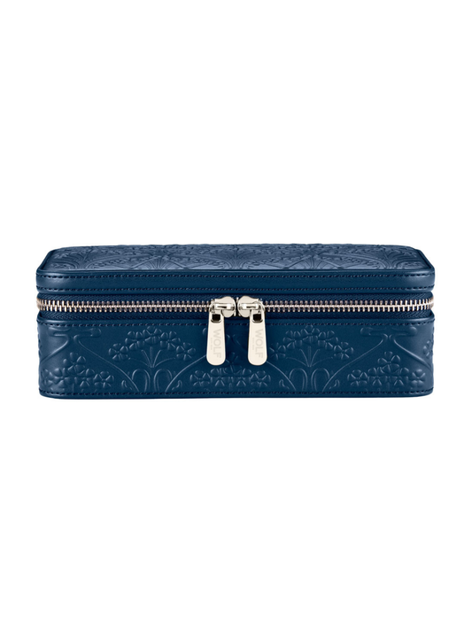 Wolf x Liberty All Over Ianthe Medium Jewellery Case - Navy *Online Exclusive*
