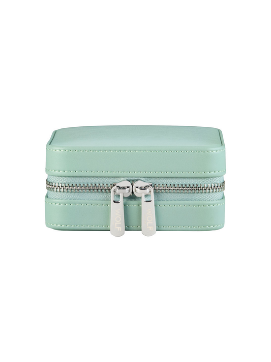 Wolf x Liberty Julia Interior Print Small Jewellery Case - Sage Green *Online Exclusive*