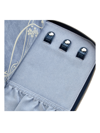 Wolf x Liberty All Over Ianthe Jewellery Portfoilo - Navy *Online Exclusive*