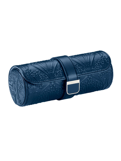Wolf x Liberty All Over Ianthe Triple Watch Roll - Navy *Online Exclusive*