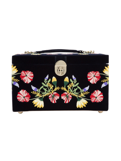 Wolf Zoe Medium Jewellery Box - Indigo *Online Exclusive*