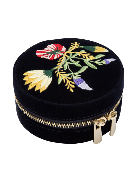 Wolf Zoe Mini Jewellery Box - Indigo *Online Exclusive*