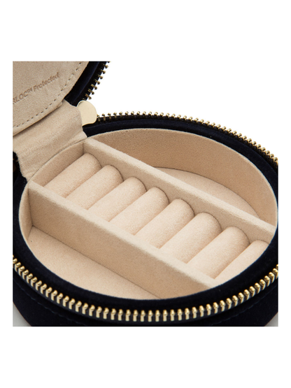 Wolf Zoe Mini Jewellery Box - Indigo *Online Exclusive*