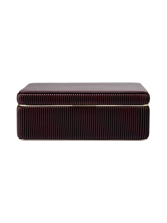 WOLF Bella Medium Jewellery Box - Bordeaux