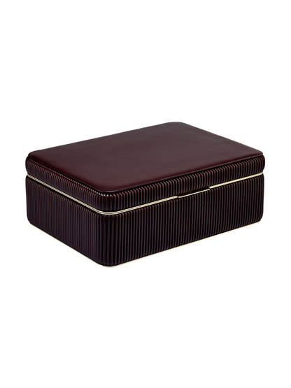 Wolf Bella Large Jewellery Box - Bordeaux *Online Exclusive*