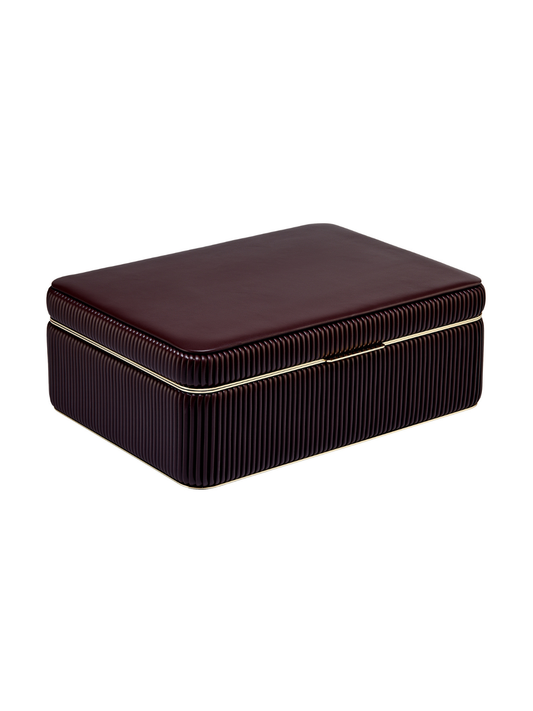Wolf Bella Large Jewellery Box - Bordeaux *Online Exclusive*