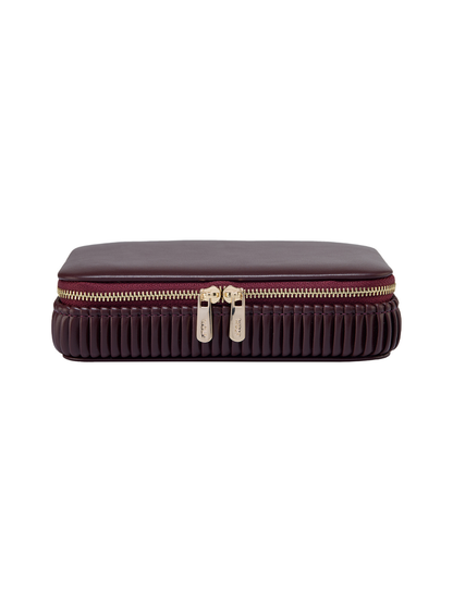 Wolf Bella Travel Jewellery Box - Bordeaux *Online Exclusive*