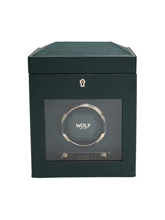 Wolf British Racing Single Watch Winder - Green *Online Exclusive*