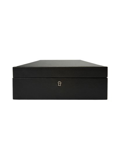 Wolf British Racing 8 Piece Watch Box - Black *Online Exclusive*
