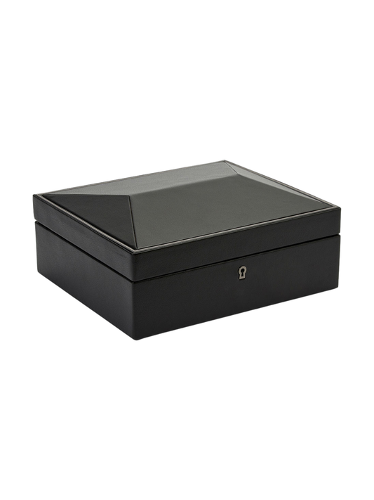 Wolf British Racing 8 Piece Watch Box - Black *Online Exclusive*