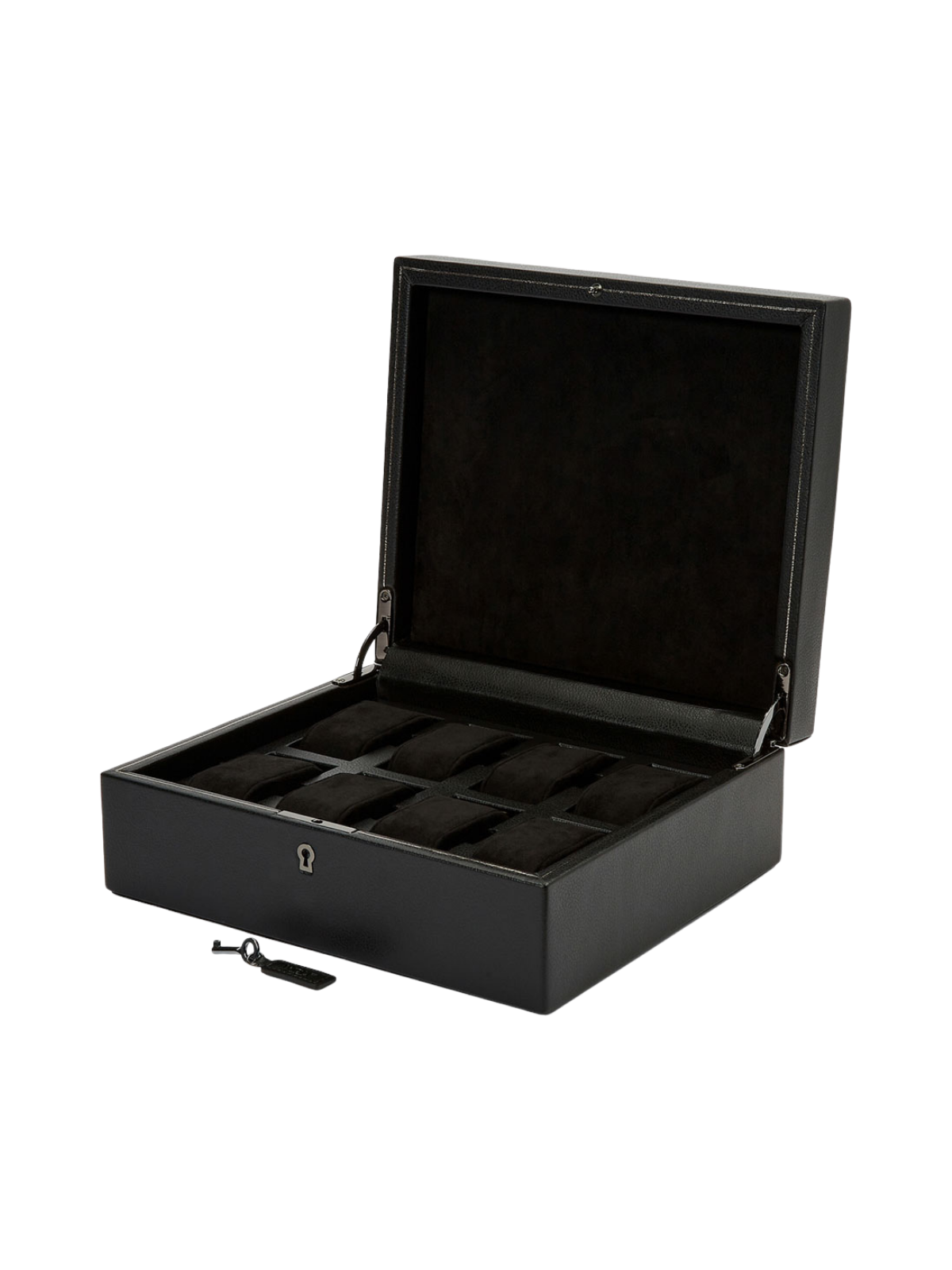 Wolf British Racing 8 Piece Watch Box - Black *Online Exclusive*