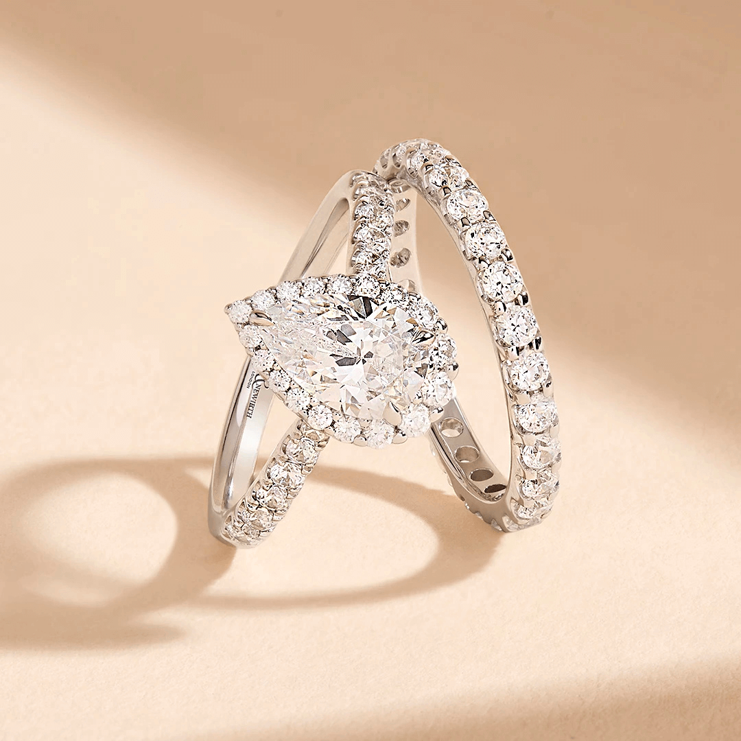 Brown Newirth Wedding Rings - Brufords Image