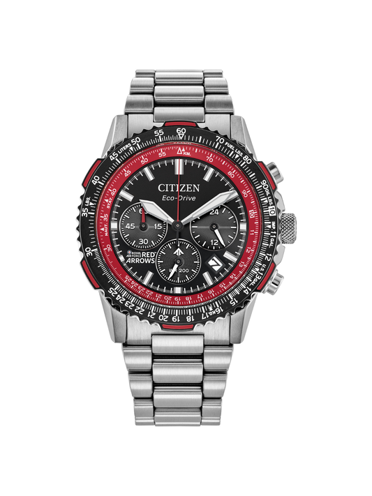 Citizen Eco-Drive Red Arrows Promaster Air Navihawk Chronograph Watch CA4666-56E