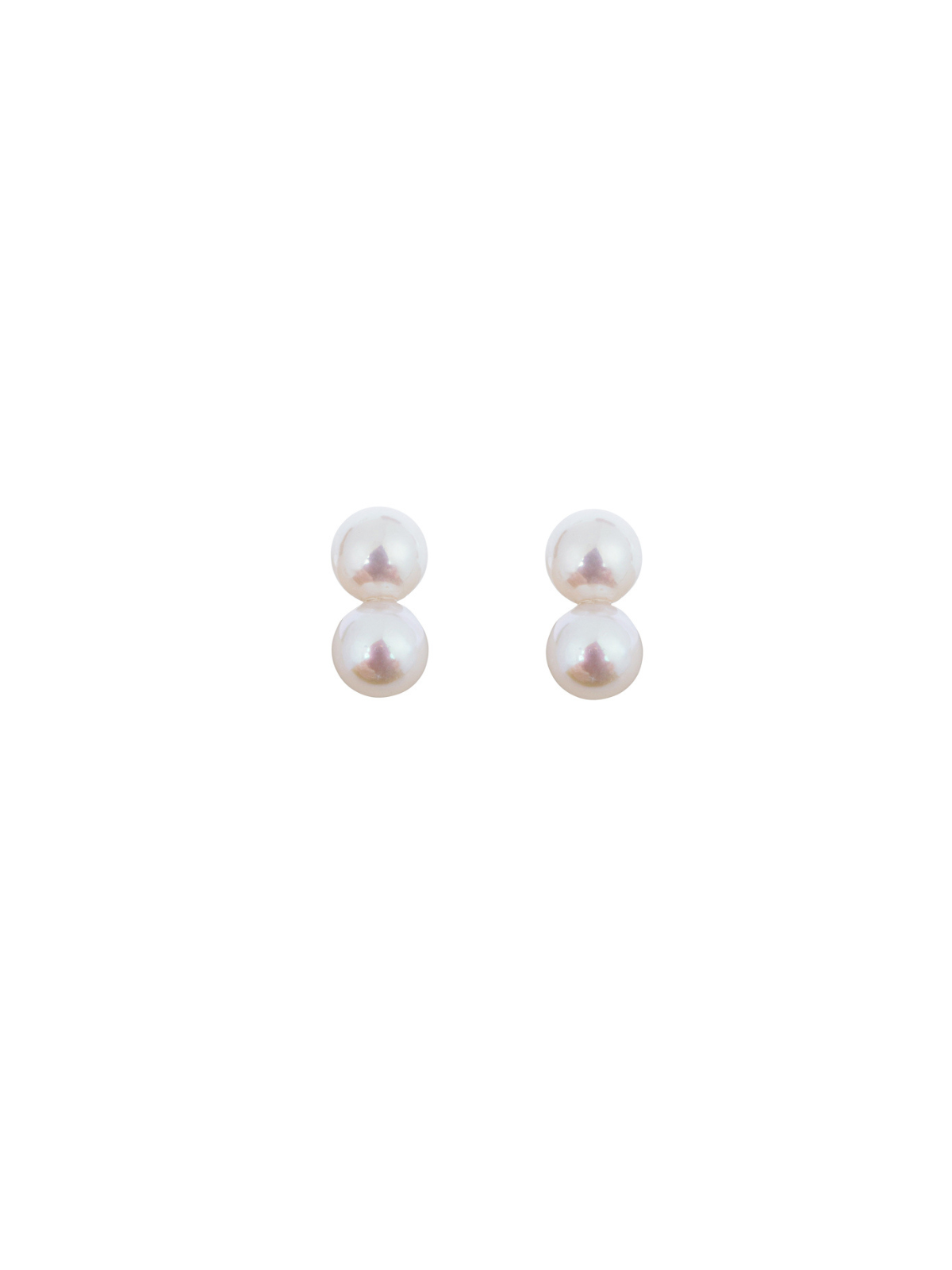 Ora Pearls Dua Pearl Stud Earrings - Gold ESDUAW