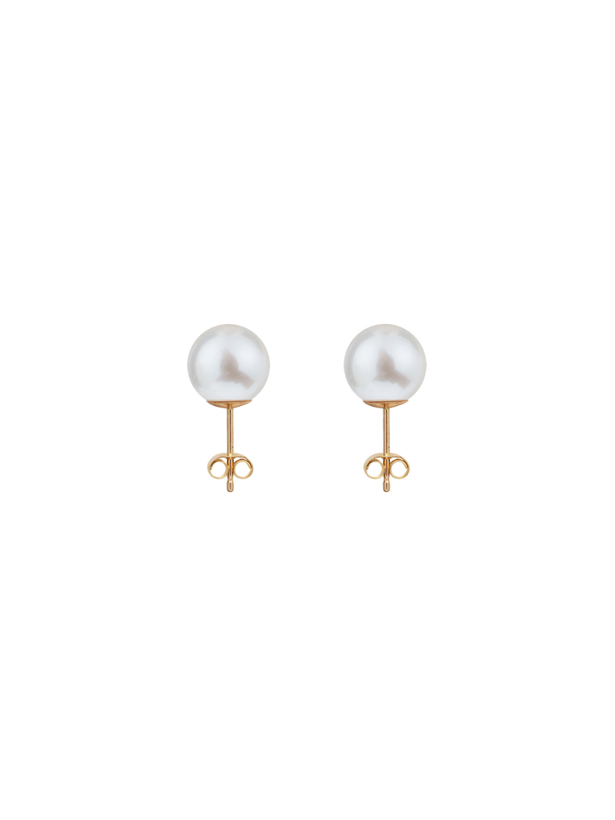 Ora Pearls Mermaia Keshi Pearl Stud Earrings - Gold ESWMG