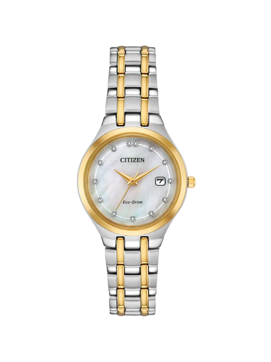 Citizen Eco-Drive Silhouette Diamond Watch EW2488-57D