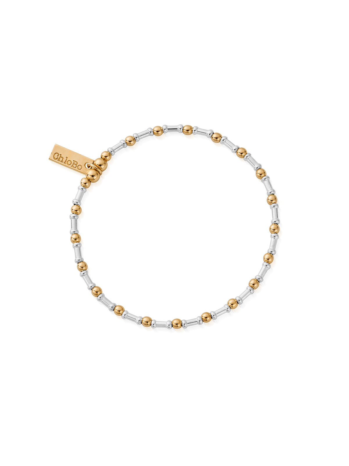 ChloBo Rhythm of Water Bracelet in Silver & Gold Plating GMBRHYTHM