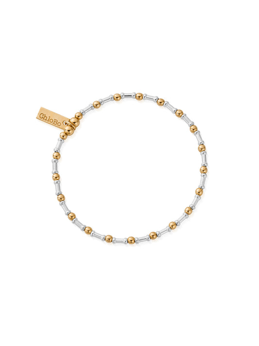ChloBo Rhythm of Water Bracelet in Silver & Gold Plating GMBRHYTHM