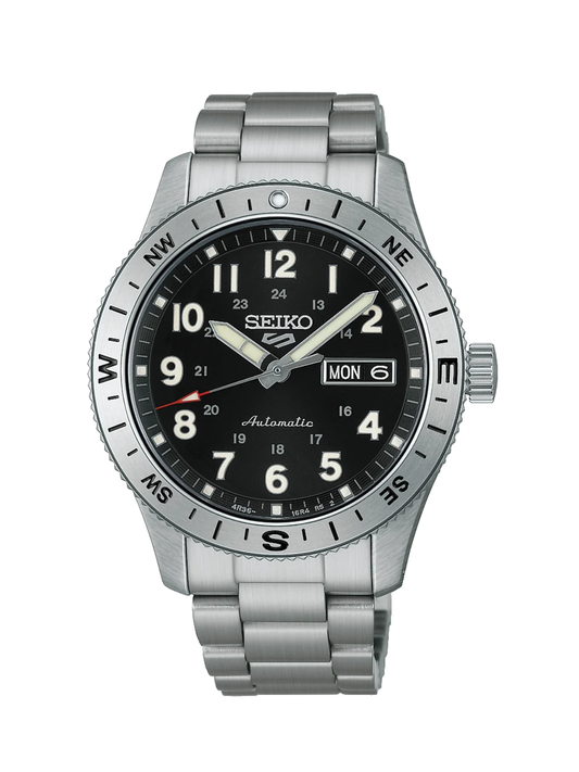 Seiko 5 Sports 'Camo Black' Field Watch HDB006K1