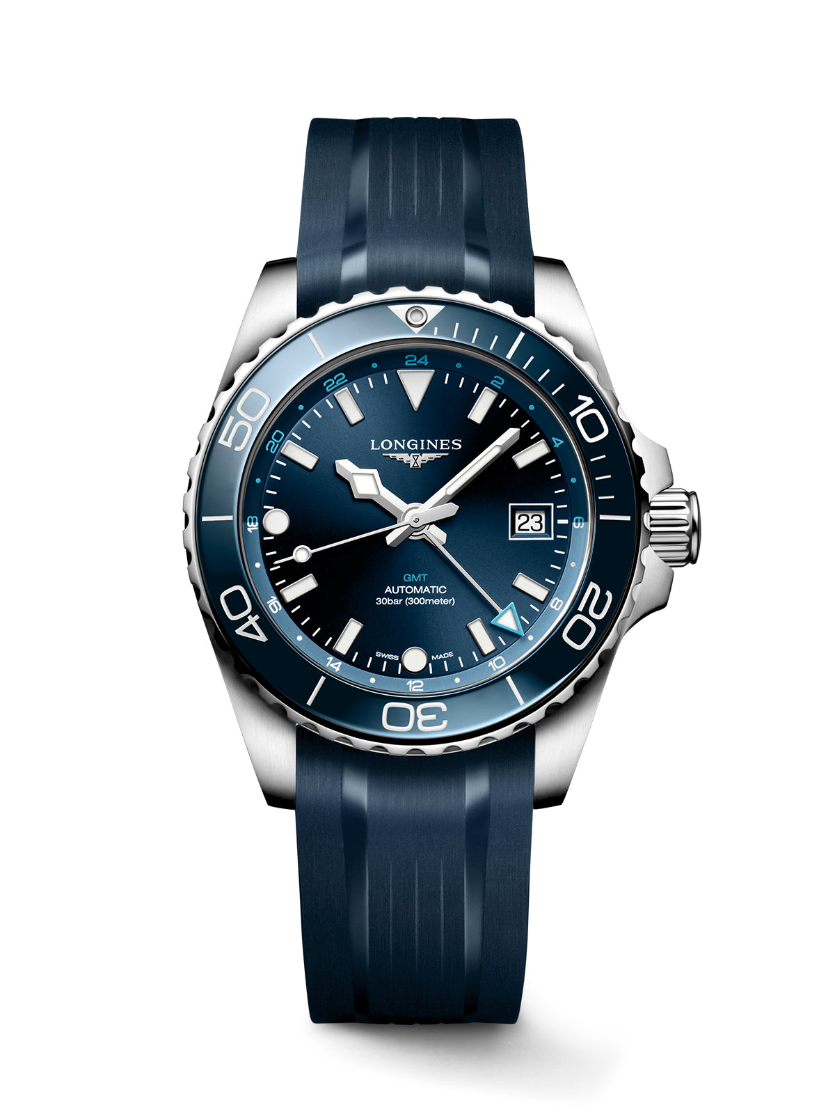 Longines HydroConquest GMT Watch - Main Image