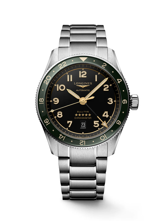 Longines Spirit Zulu Time Watch 42mm L3.812.4.63.6