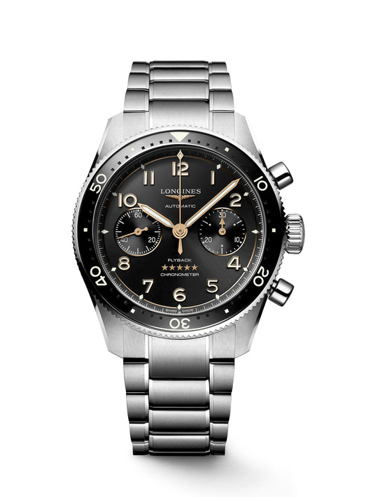 Longines Spirit Flyback Watch 42mm L3.821.4.53.6